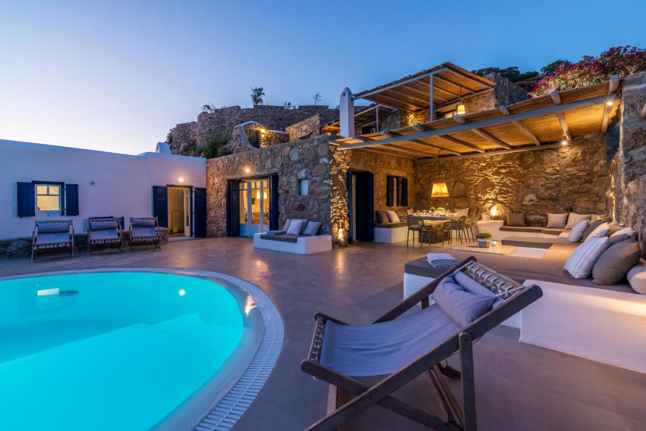 Apanema Villas, Mykonos Tourlos Exteriör bild