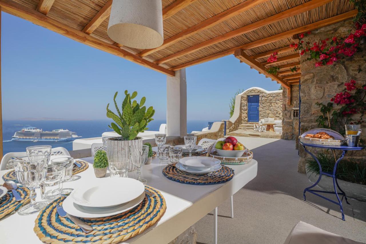 Apanema Villas, Mykonos Tourlos Exteriör bild