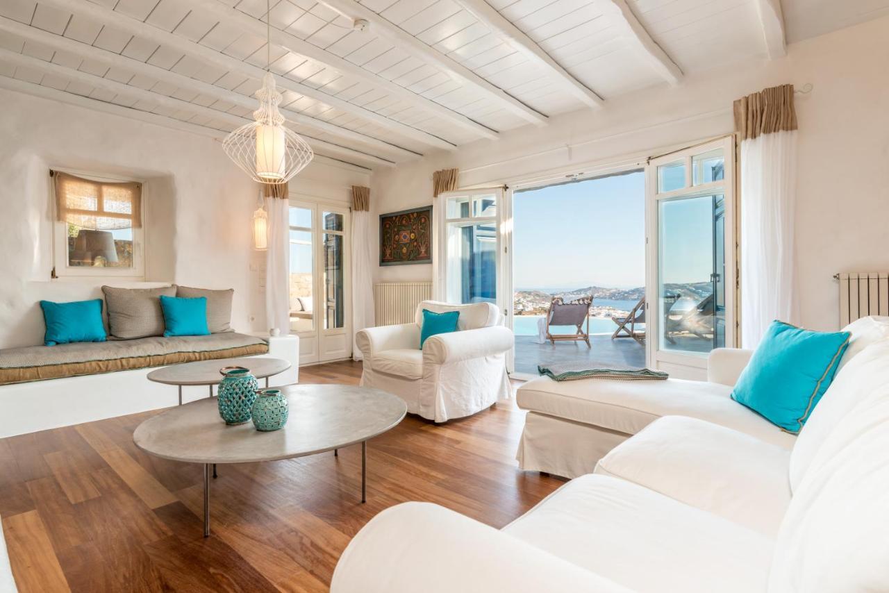 Apanema Villas, Mykonos Tourlos Exteriör bild