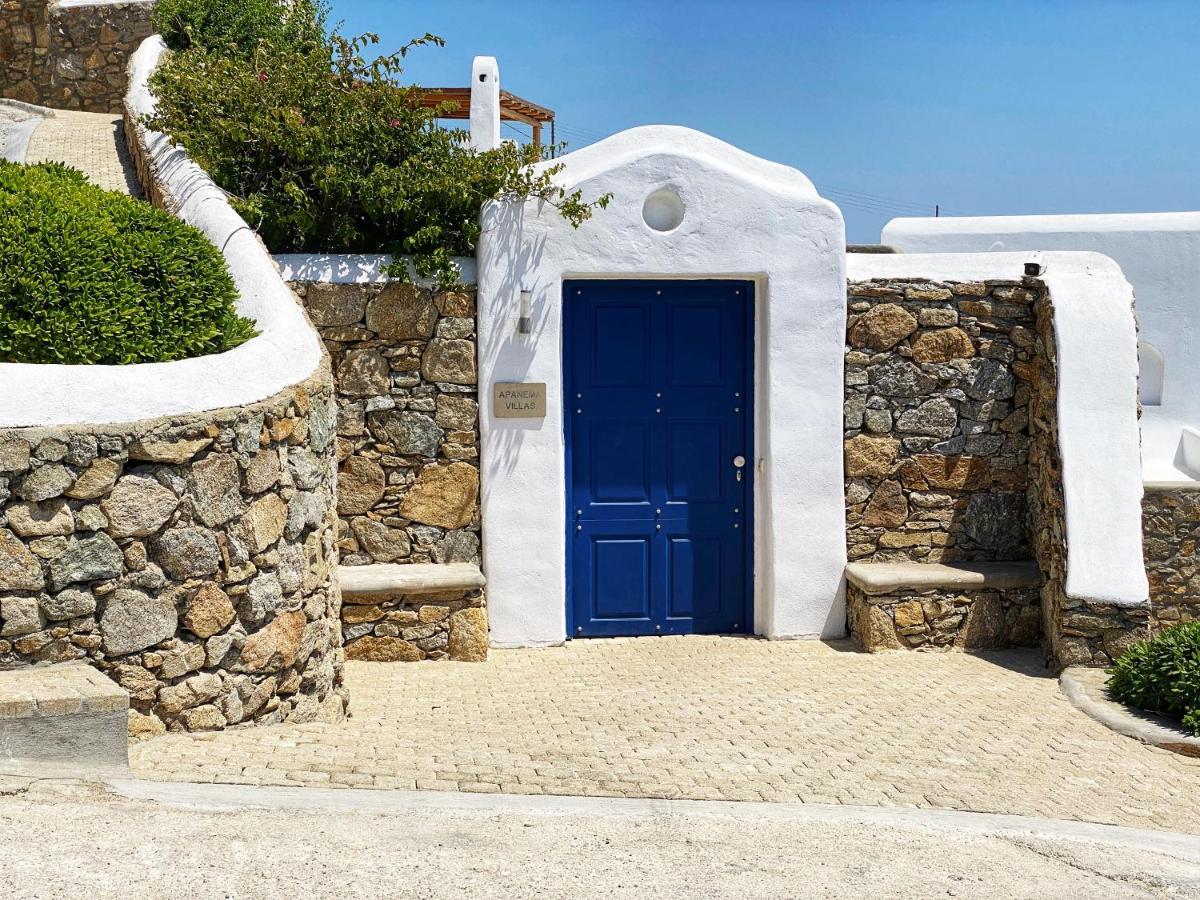 Apanema Villas, Mykonos Tourlos Exteriör bild