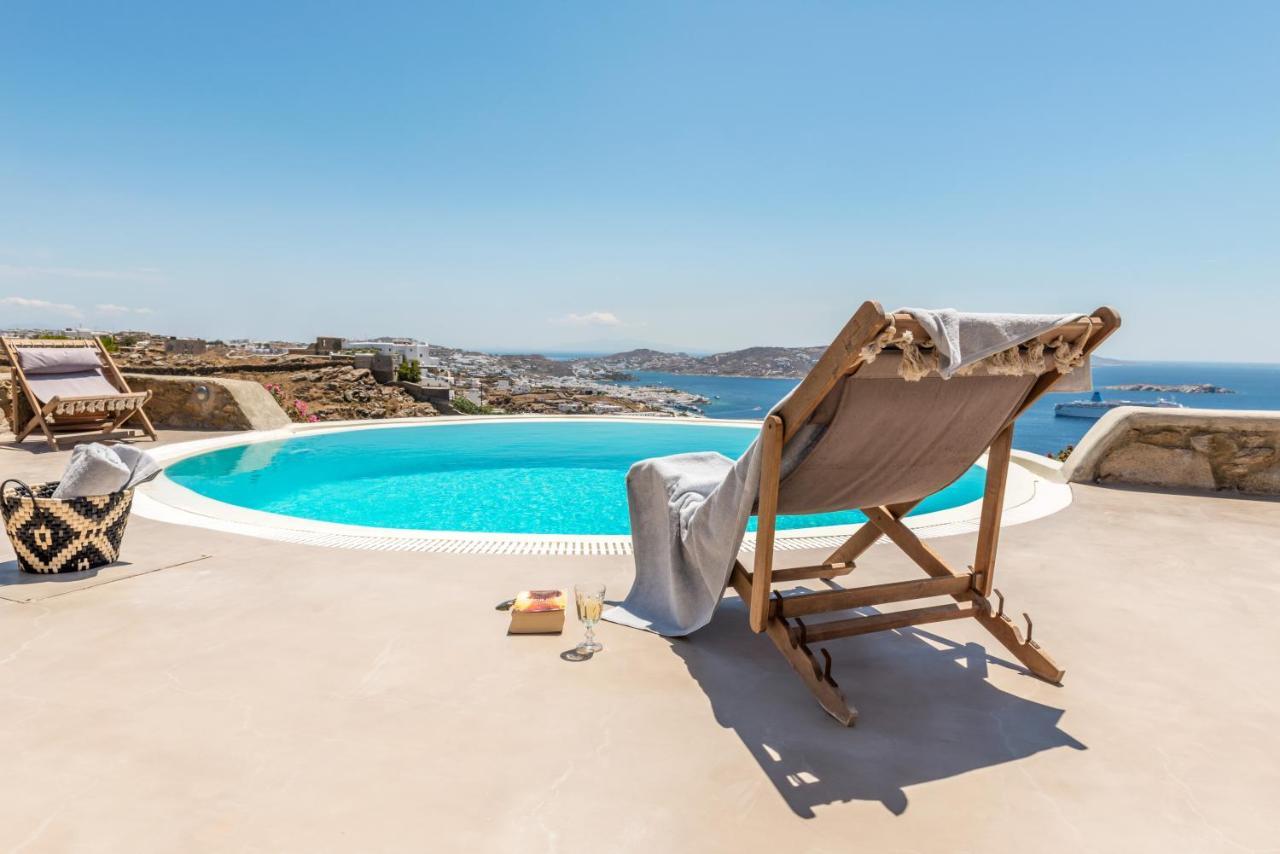 Apanema Villas, Mykonos Tourlos Exteriör bild