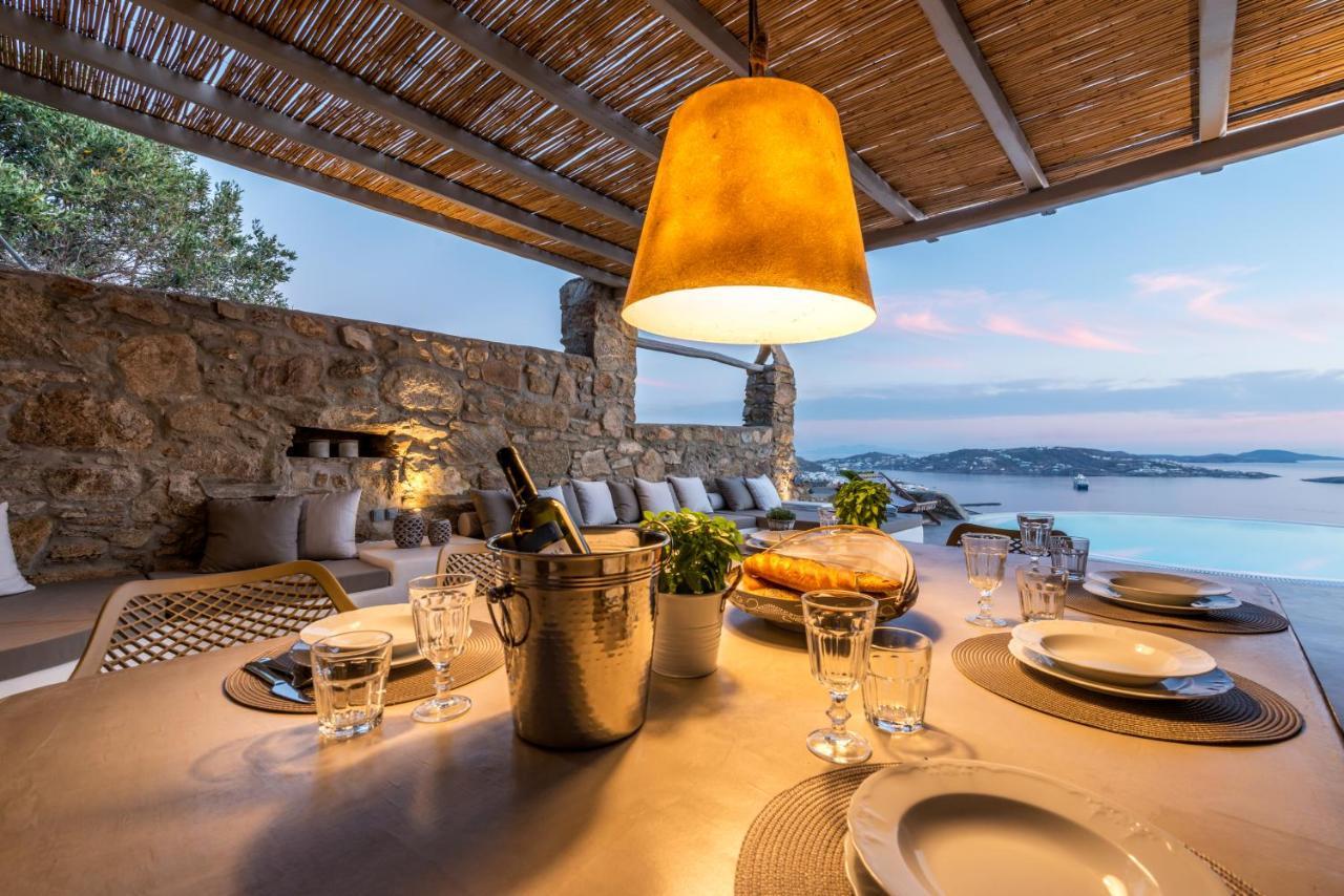 Apanema Villas, Mykonos Tourlos Exteriör bild