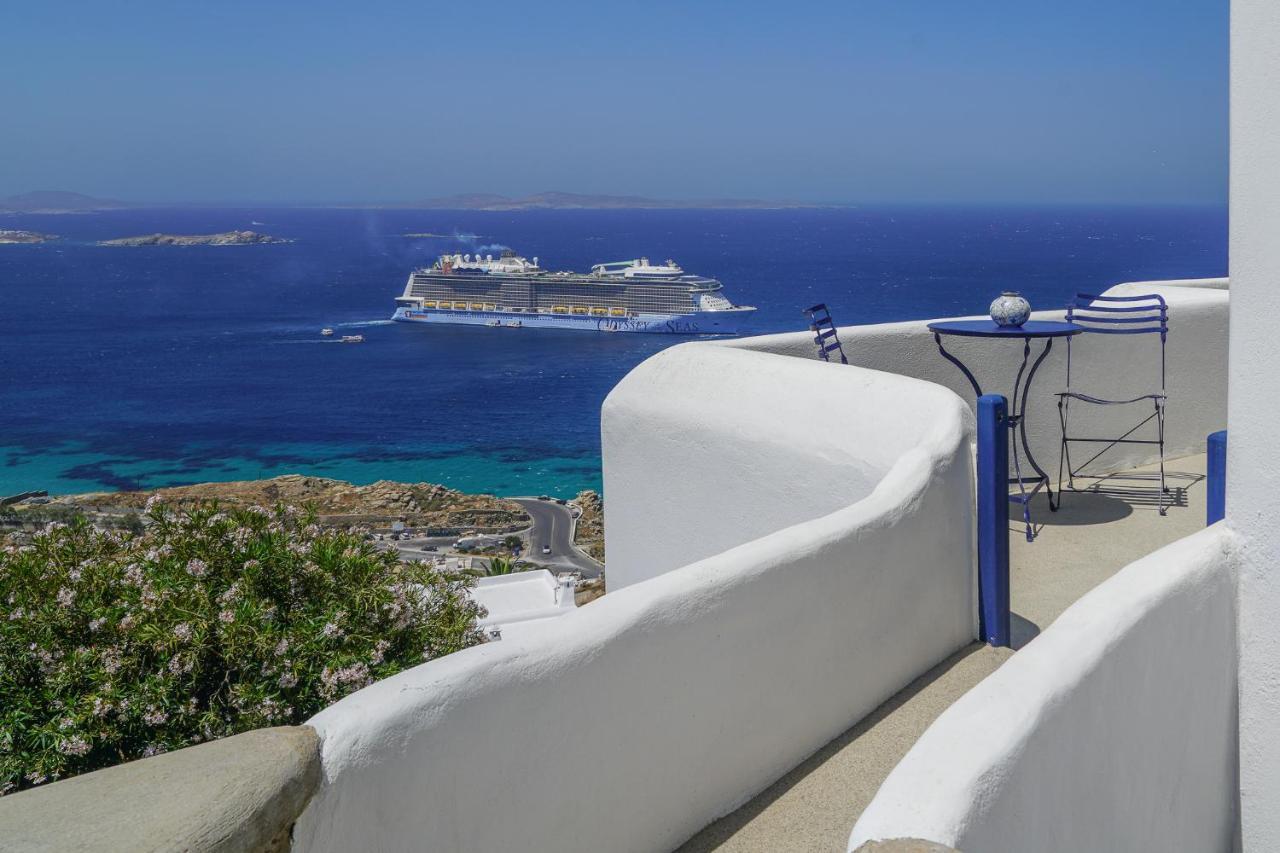 Apanema Villas, Mykonos Tourlos Exteriör bild