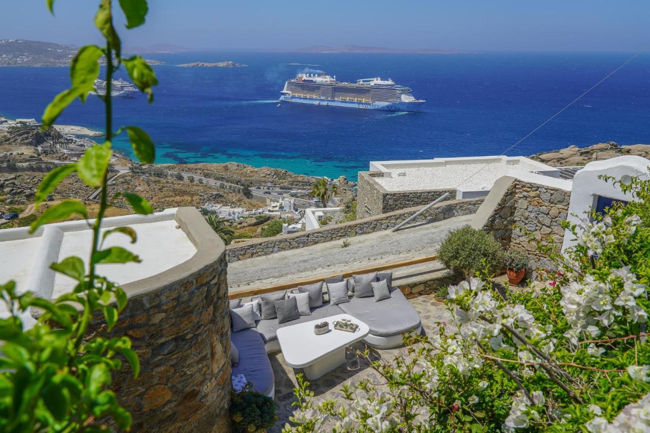 Apanema Villas, Mykonos Tourlos Exteriör bild